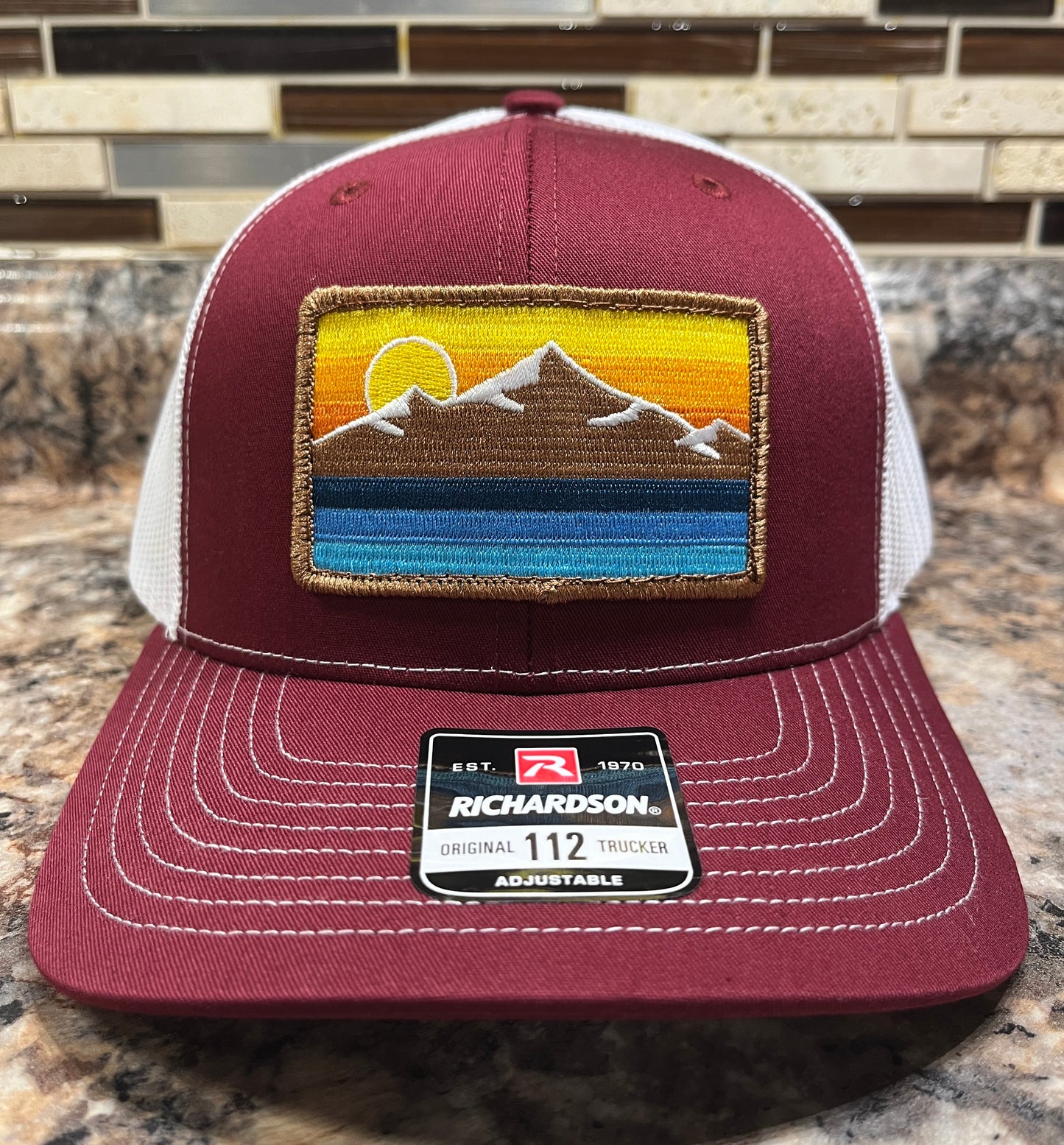 Mountain Sunset hat