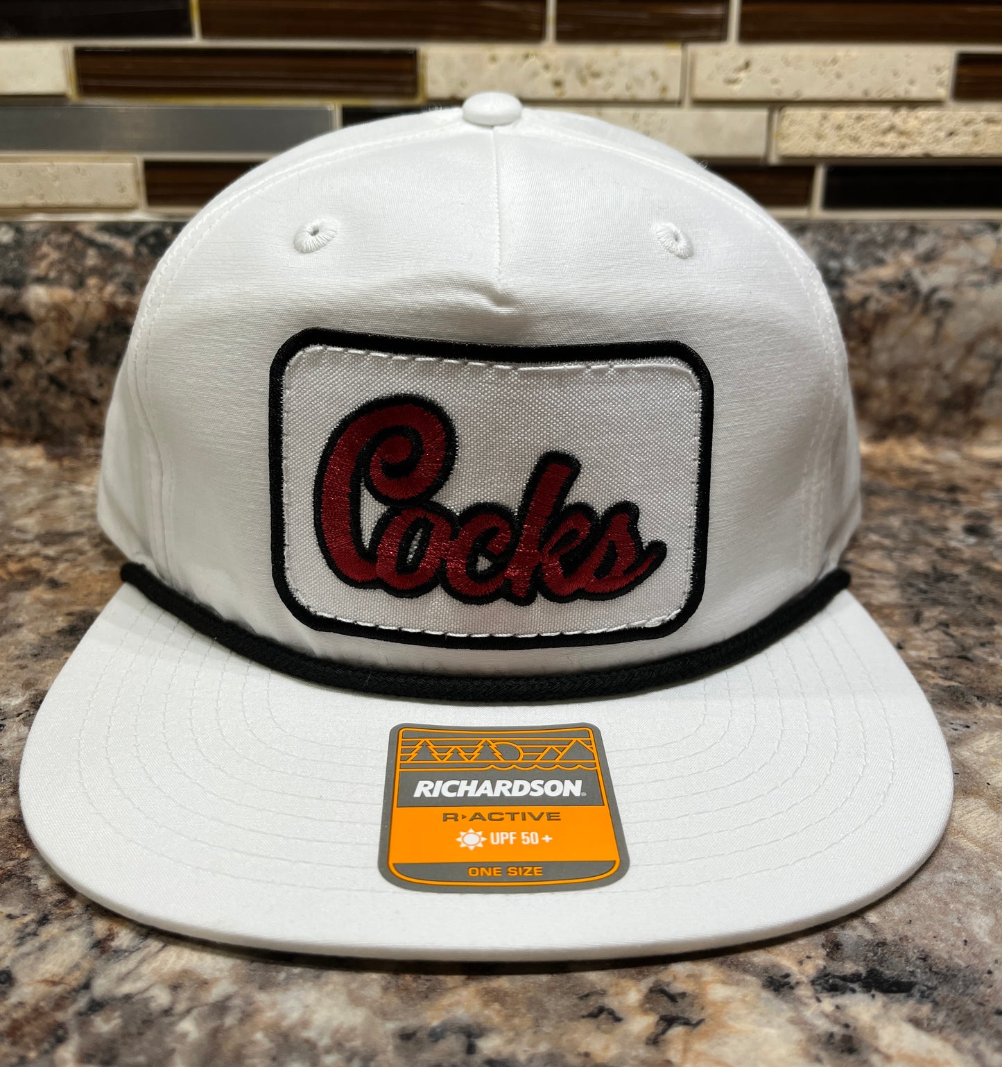 Cocks patch hat