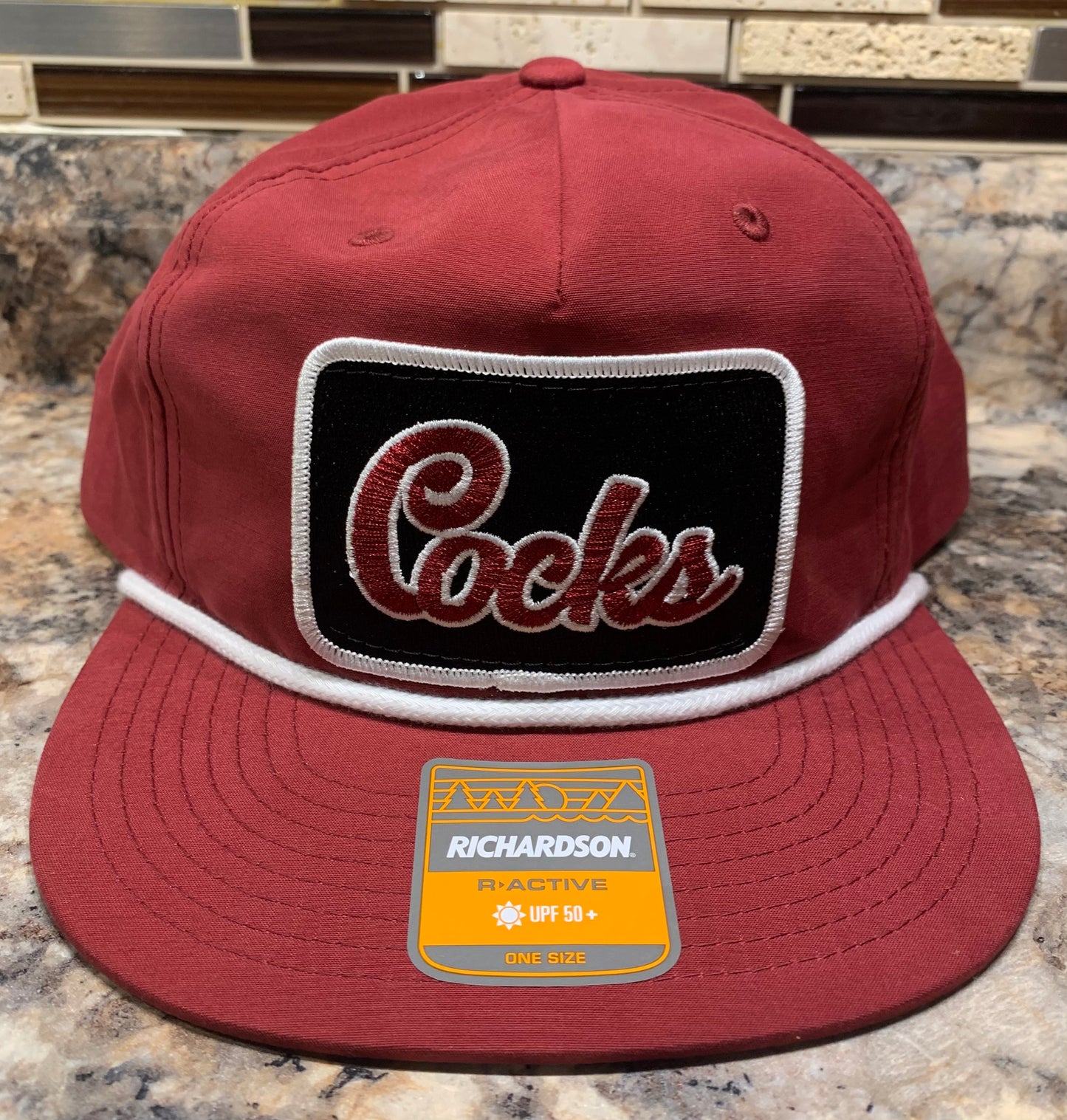 Cocks patch hat