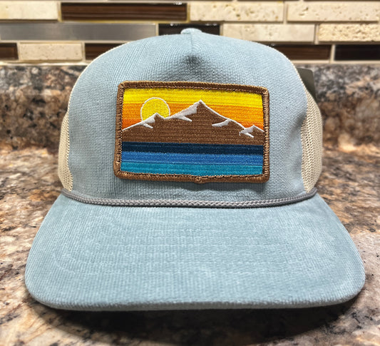 Mountain Sunset hat