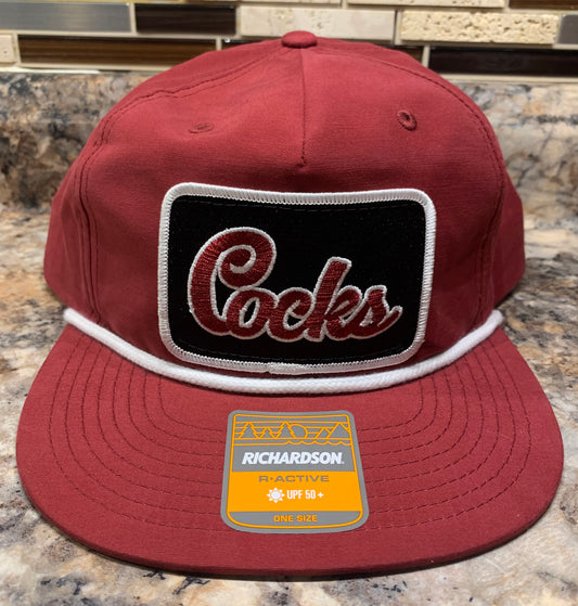Cocks patch hat