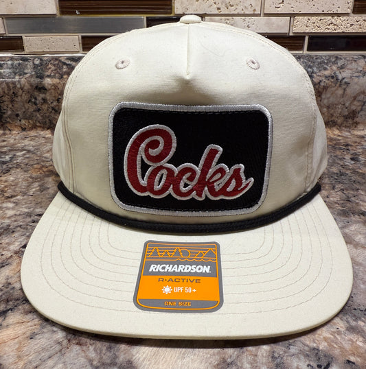 Cocks patch hat